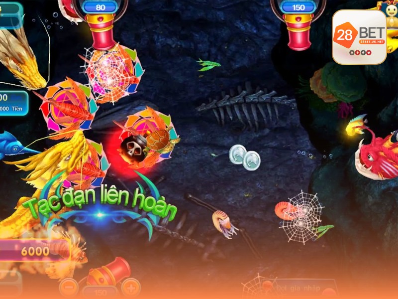 Giới thiệu sảnh game Bắn Cá đổi thưởng uy tín tại 28bet