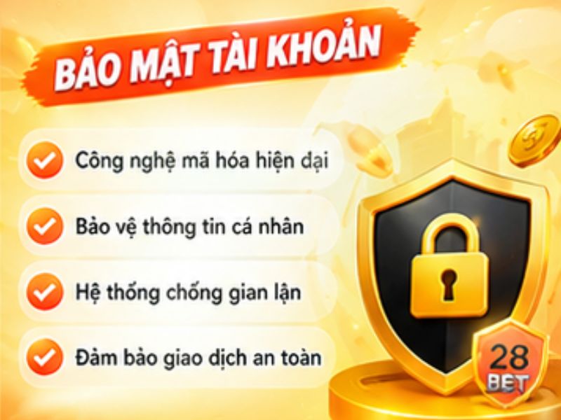 Đánh Giá Bảo Mật Và An Toàn Tài Khoản 28BET