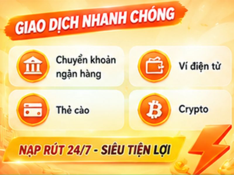 Nạp Và Rút Tiền Tại 28BET nhanh chóng